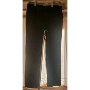 Calvin Klein Jeans Womens Black Denim Dark Wash Stretch Bootcut Size 8